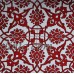 Set of 100 Red 8"x8" Turkish Raised Iznik Carnation Floral Pattern Ceramic Tile   382070238393